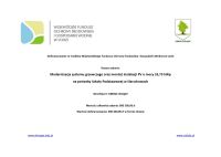 Tablica informacyjna o zrealizowanym zadaniu