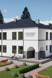 Projekt budynku Szkoły Podstawowej w Sierzchowach