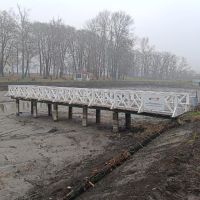 Nowe molo wykonane z dofinansowania