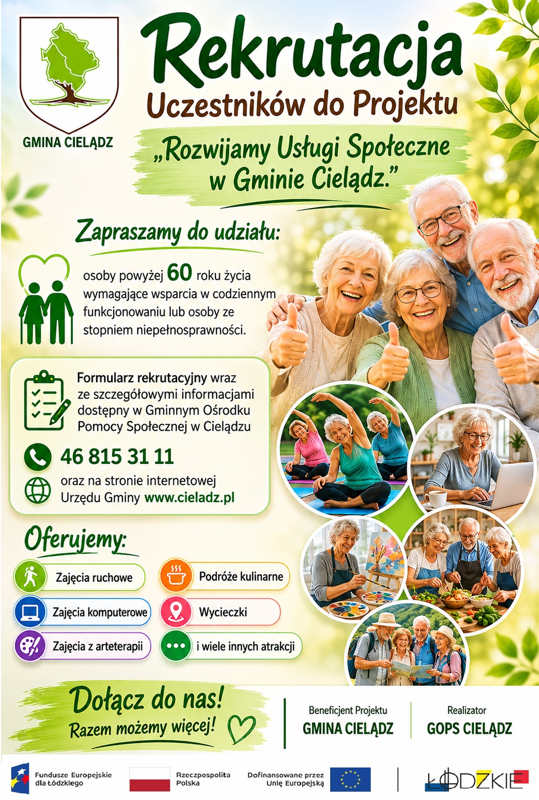 Rekrutacja do Klubu Seniora